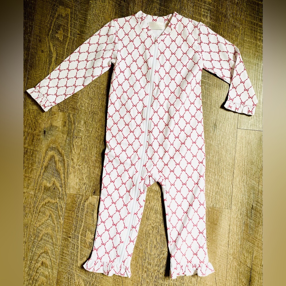 Cecil & Lou Christmas bottom flap pjs 2t